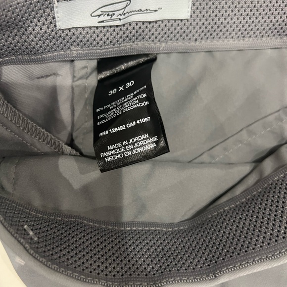 Greg Norman Golf Pants Grey 36x30 - Picture 3 of 3